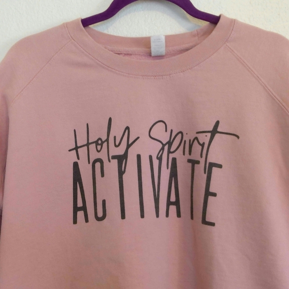'HOLY SPIRIT ACTIVATE' SWEATER - Picture 6 of 7